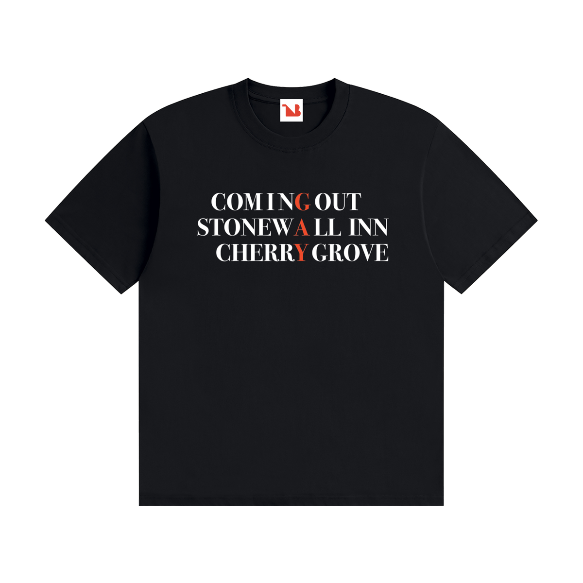 Unisex Seamless 100% Cotton Tee | HIDDEN IN PLAIN SIGHT: GAY