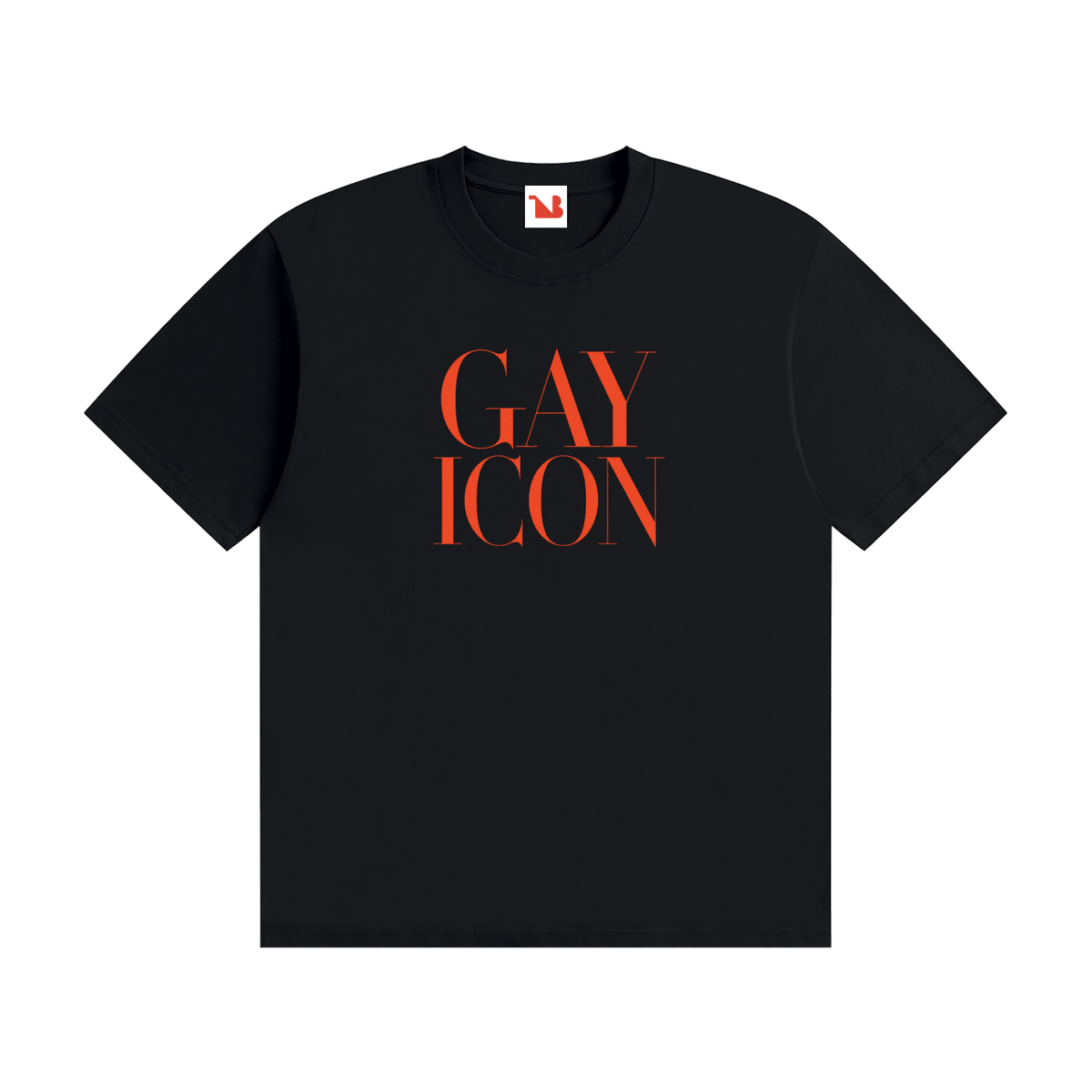 Unisex Seamless 100% Cotton Red Logo