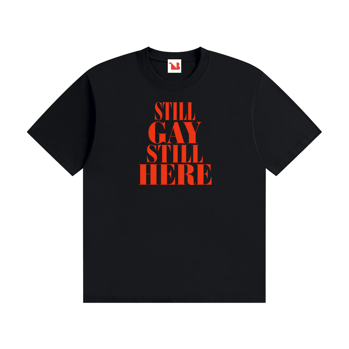 Unisex Seamless 100% Cotton Tee | STILL GAY STILL HERE