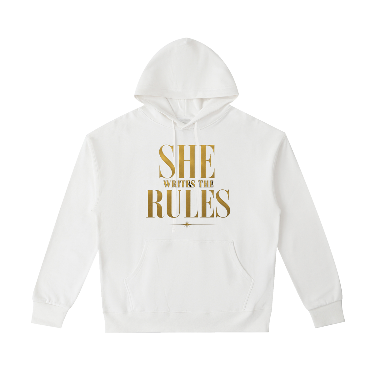Unisex Heavyweight 100% Cotton Hoodie | SHE WRITES THE RULES