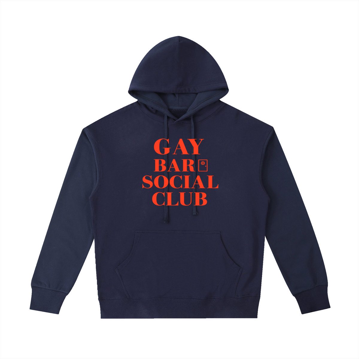 Unisex Heavyweight 100% Cotton Hoodie | GAY BAR SOCIAL CLUB