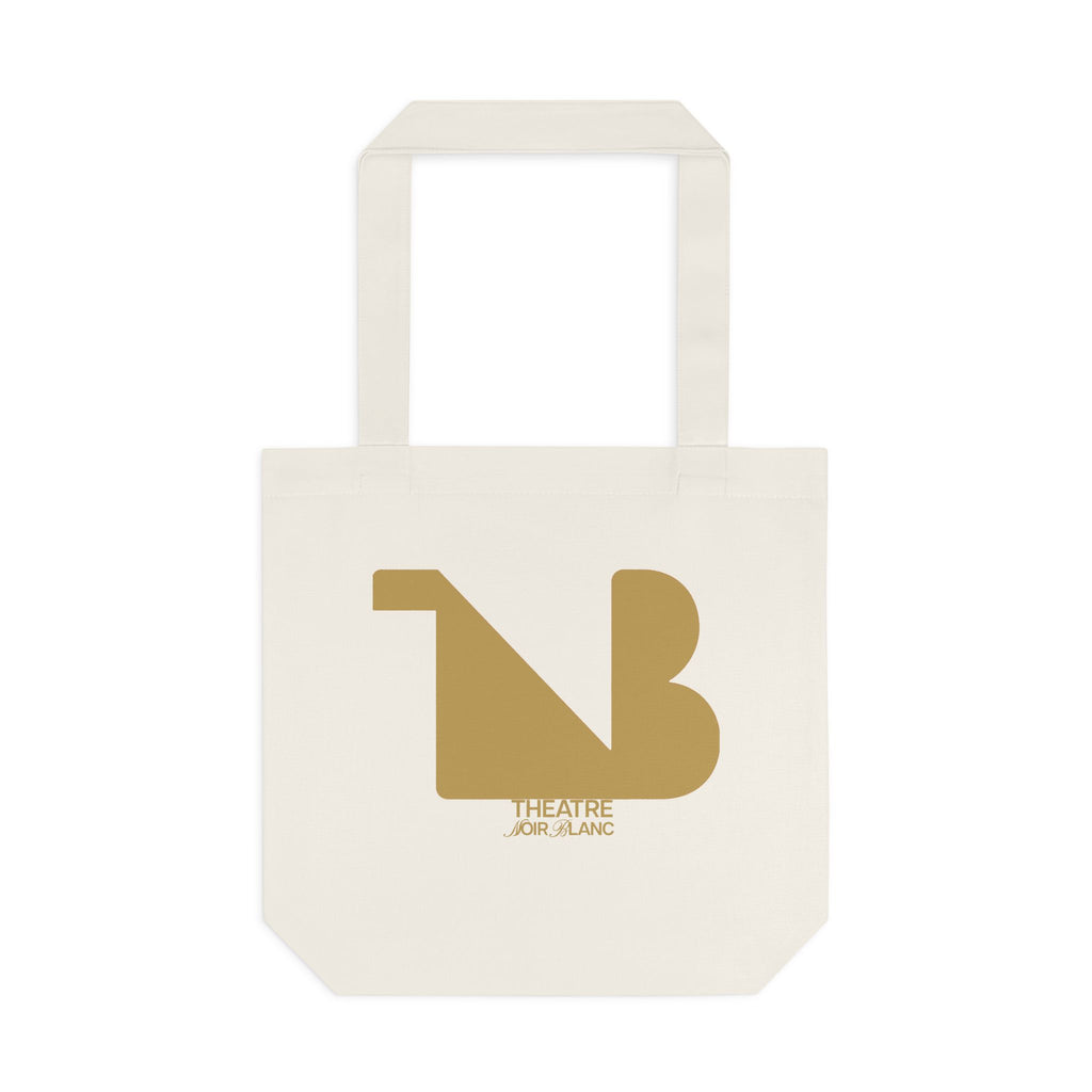 Noir Aesthetic Canvas Tote Bag — THEATRE NOIR BLANC | Theatre-Inspired Fashion