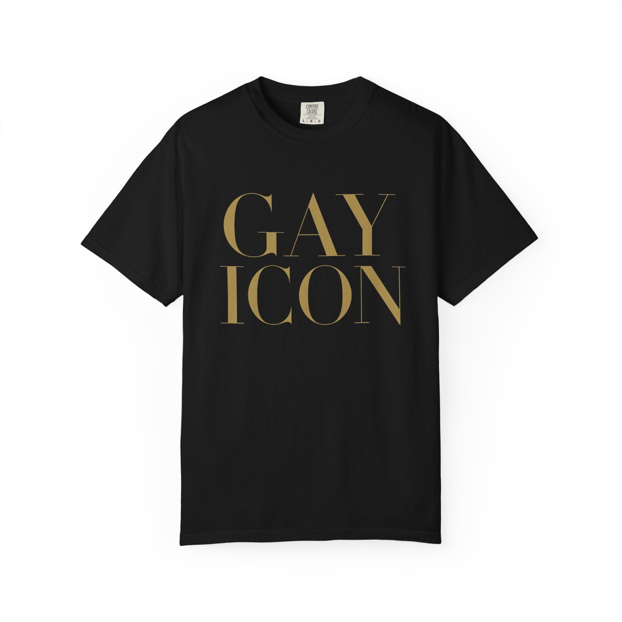 Crewneck Relaxed Fit Tee Shirt | GAY ICON | GAY ICON COLLECTION