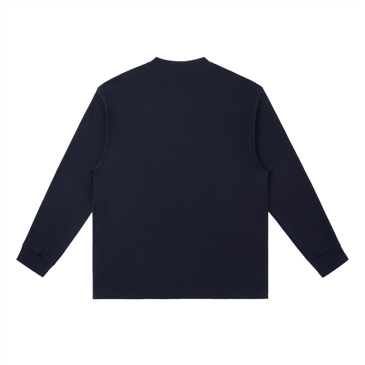 Unisex Loose Fit Long-Sleeve Crewneck Tee | BLACK DOESN'T APOLOGIZE