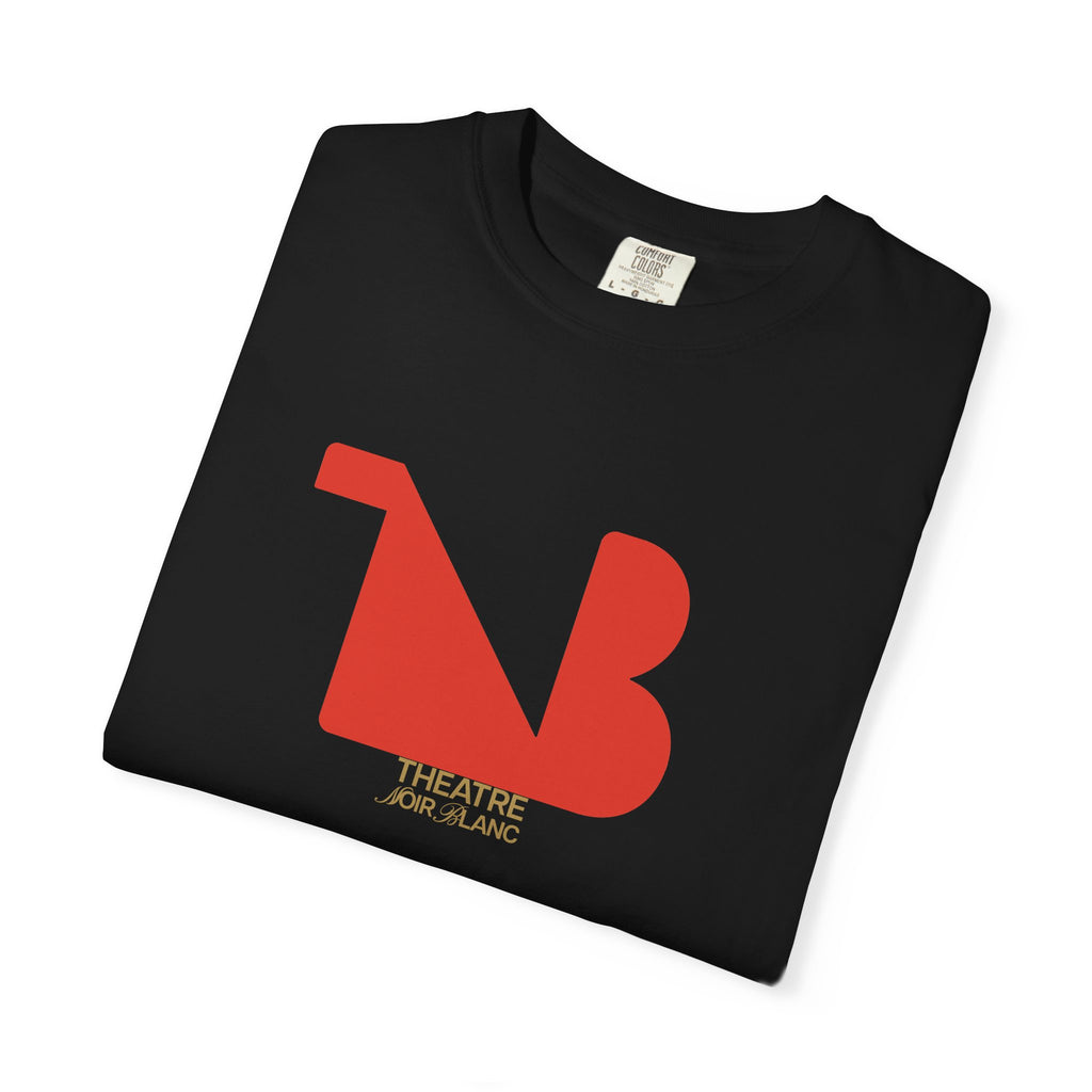 Crewneck Relaxed Fit Tee Shirts | THEATRE NOIR BLANC | Reg Logo