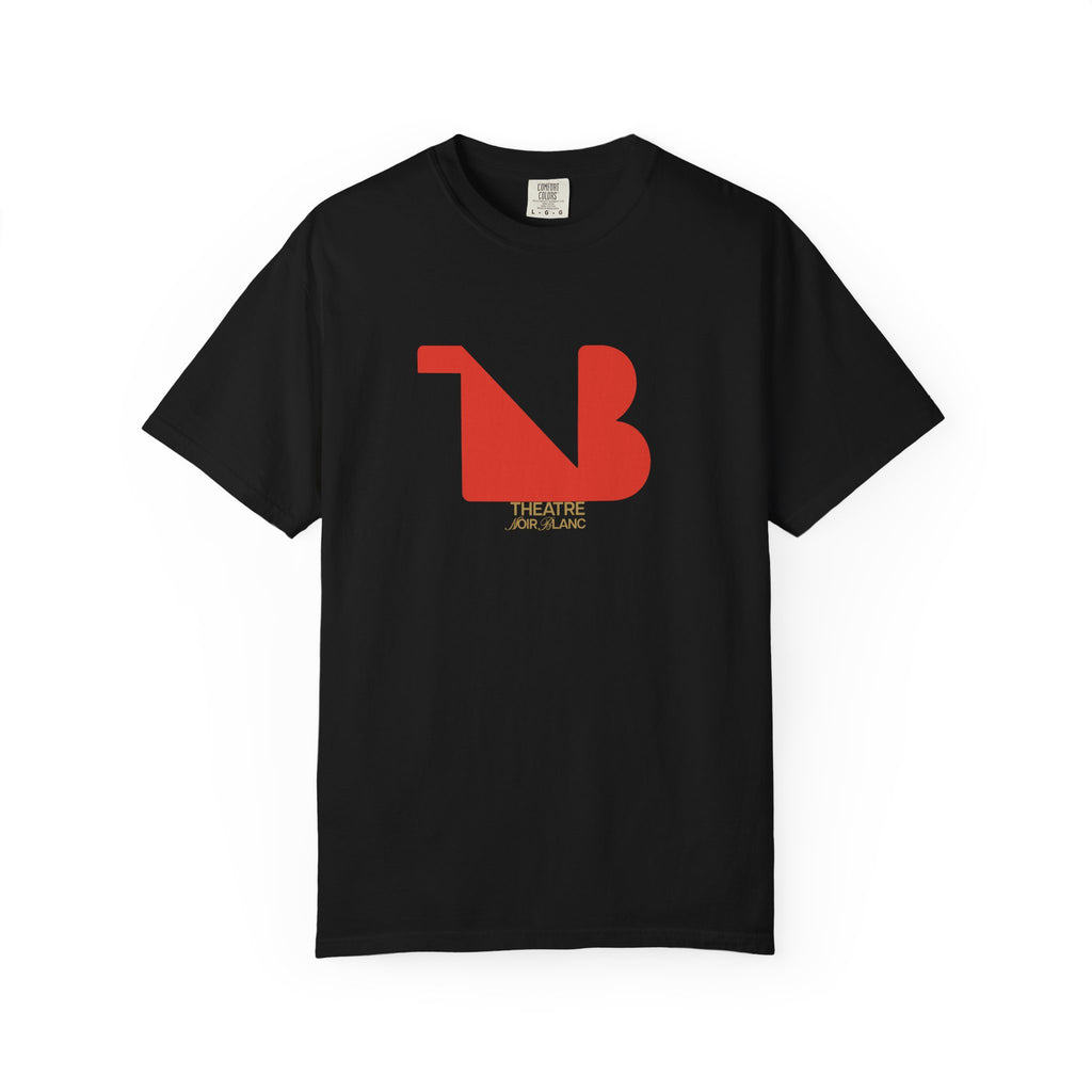 Crewneck Relaxed Fit Tee Shirts | THEATRE NOIR BLANC | Reg Logo