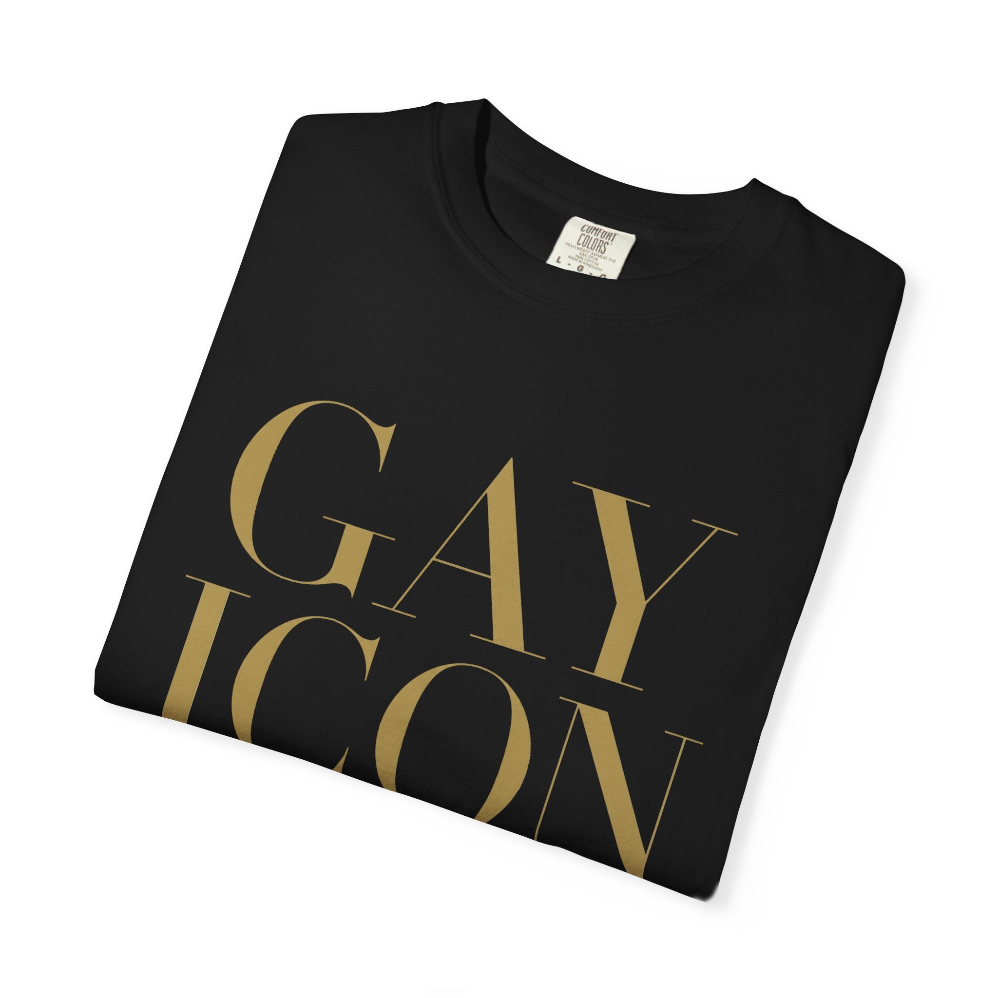 Crewneck Relaxed Fit Tee Shirt | GAY ICON | GAY ICON COLLECTION