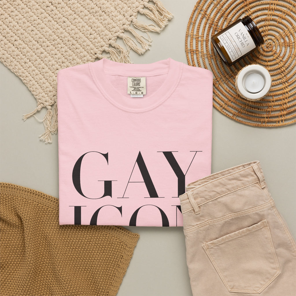 Rundhals-T-Shirt in lockerer Passform | GAY ICON | GAY ICON KOLLEKTION