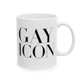 Keramiktasse SCHWULE IKONE – LGBTQ+ Theatergeschenk | Theater Noir Blanc