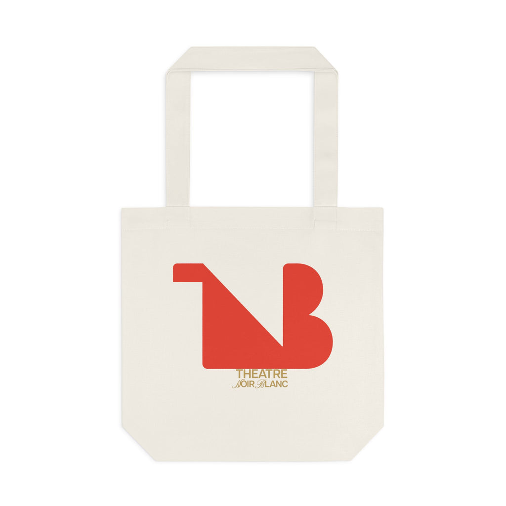 Noir Aesthetic Canvas Tote Bag — THEATRE NOIR BLANC | Theatre-Inspired Fashion