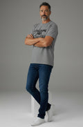 Crewneck Relaxed Fit Tee Shirt | LESS SHAME MORE SEQUINS | CONVERSATION COLLECTION
