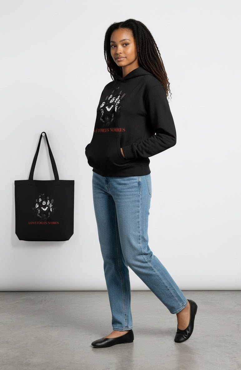 LE SALON NOIR Premium Cotton Canvas Tote