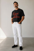 Crewneck Relaxed Fit Tee — QUEER JOY IS RESISTANCE | Conversation Collection
