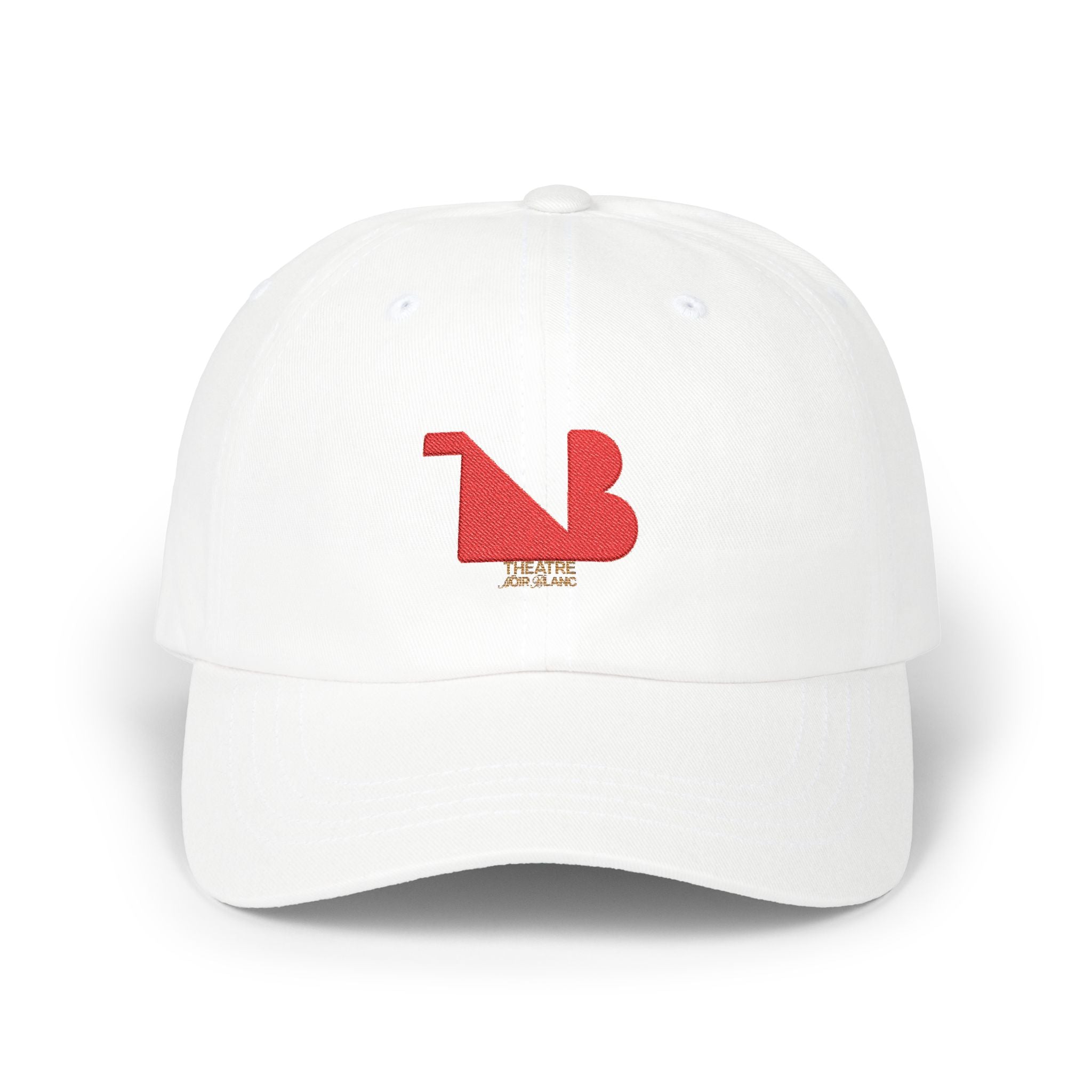 THEATRE NOIR BLANC Embroidered Signature Baseball Cap