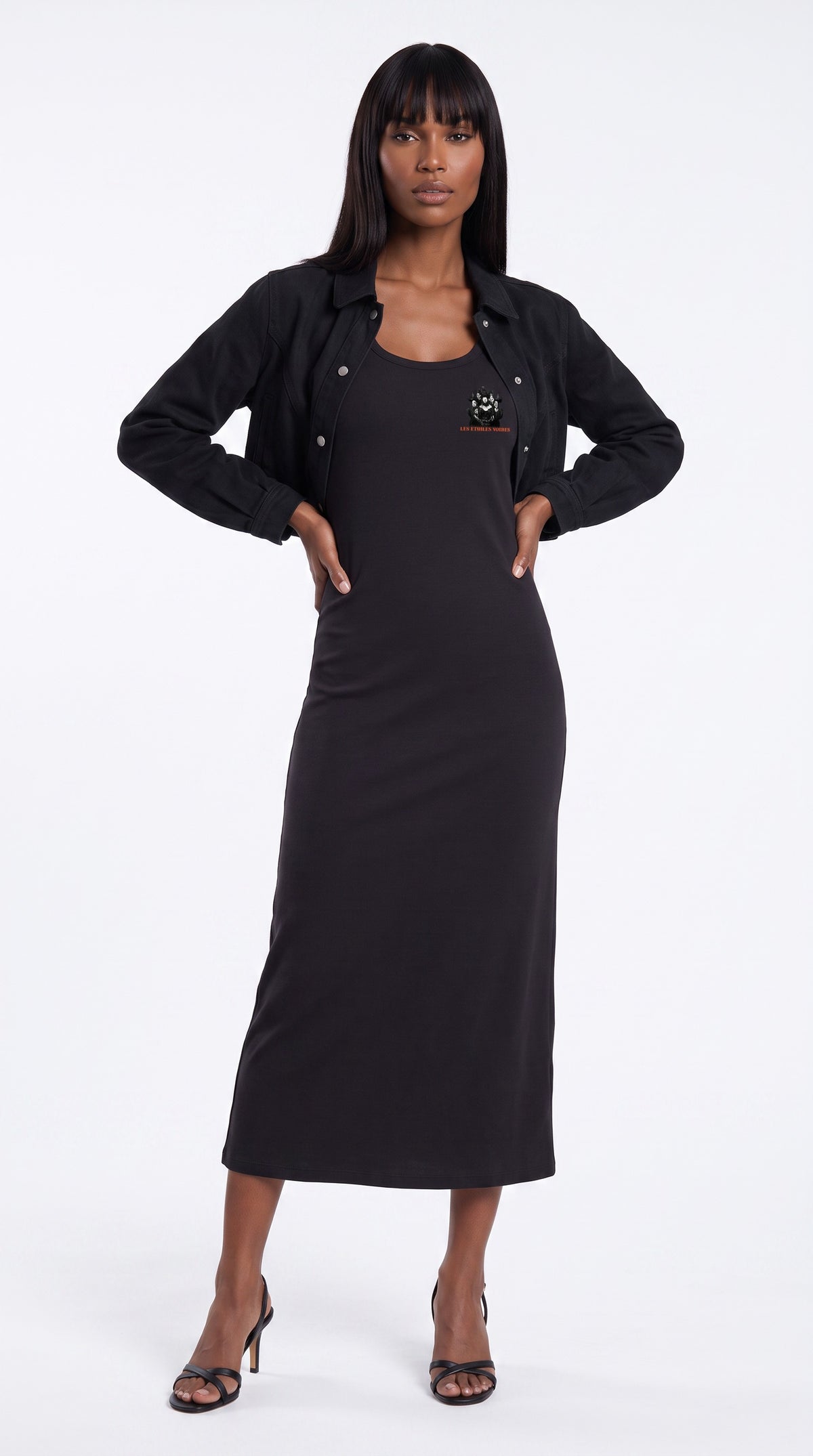 Women's Slim Sleeveless Dress | LES ÉTOILES NOIRES