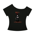 Women’s Off-the-Shoulder Tee | DIVA IN PROGRESS