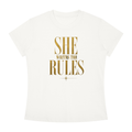 Women's Slim Fit Crewneck T-Shirt | SHE WRITES THE RULES