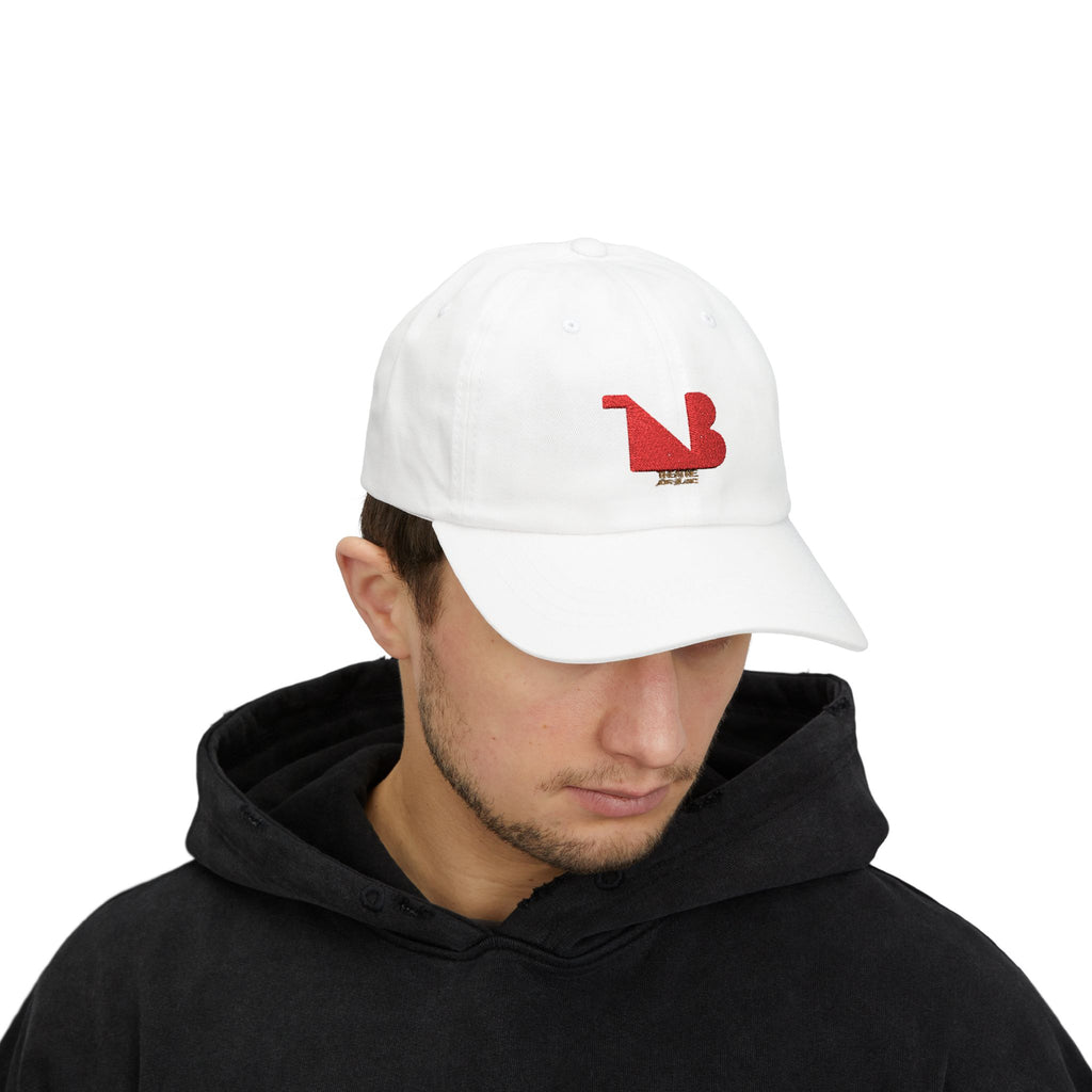 THEATRE NOIR BLANC Embroidered Signature Baseball Cap
