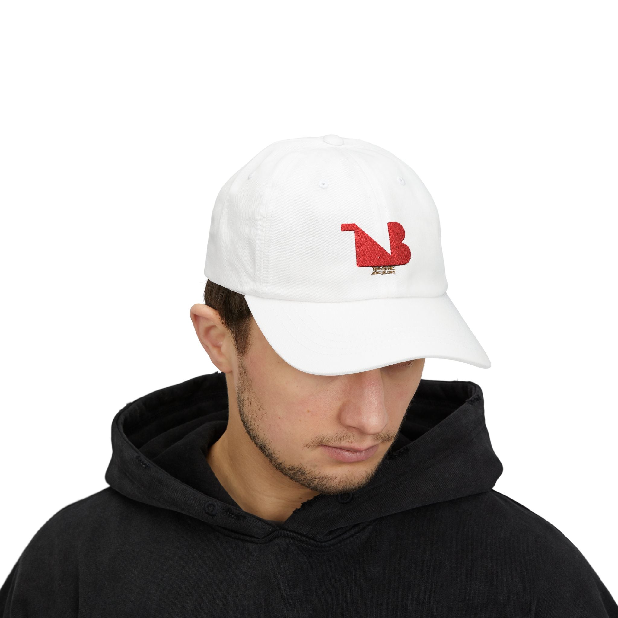 THEATRE NOIR BLANC Embroidered Signature Baseball Cap