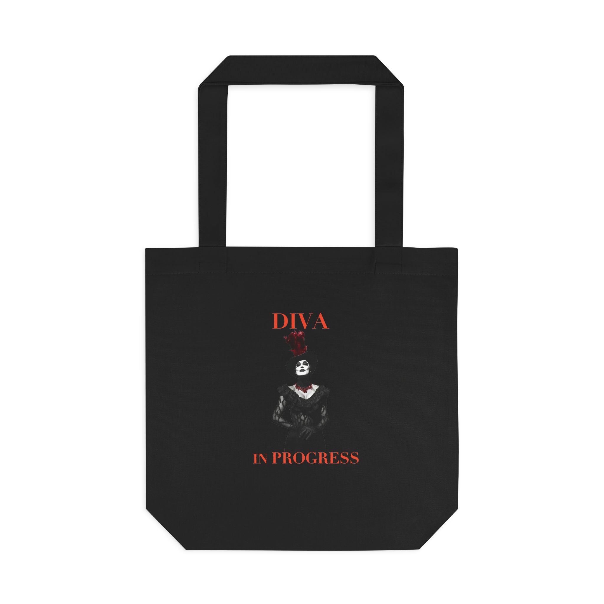 Statement Canvas Tote Bag — DIVA IN PROGRESS | Theatre-Inspired Fashion