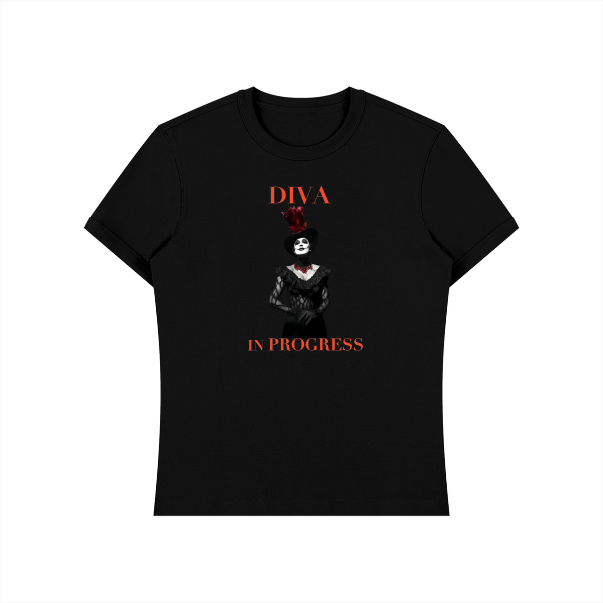 Unisex Slim Fit Heavyweight Tee | DIVA IN PROGRESS
