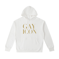 Unisex Heavyweight 100% Cotton Hoodie Gold Logo