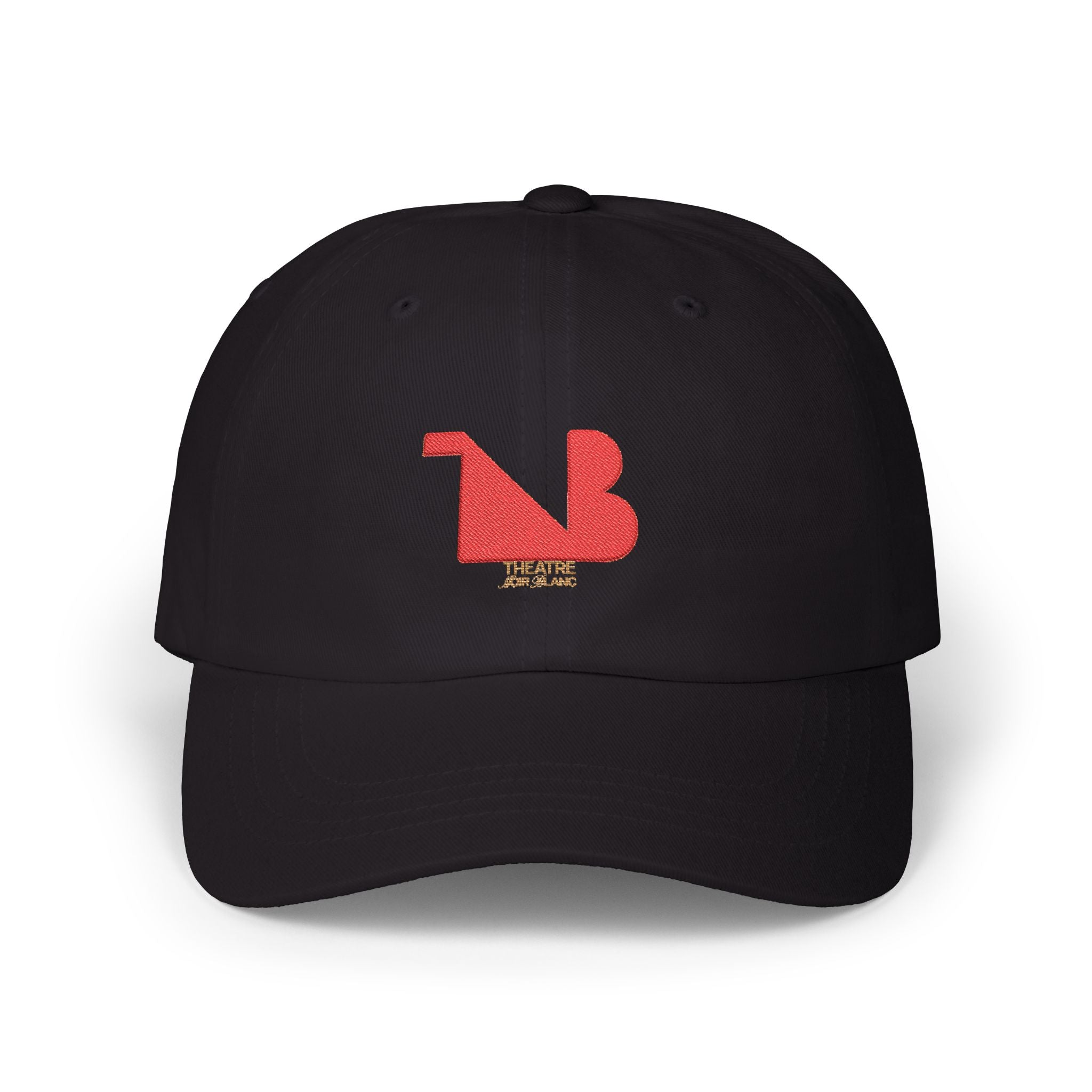 THEATRE NOIR BLANC Embroidered Signature Baseball Cap