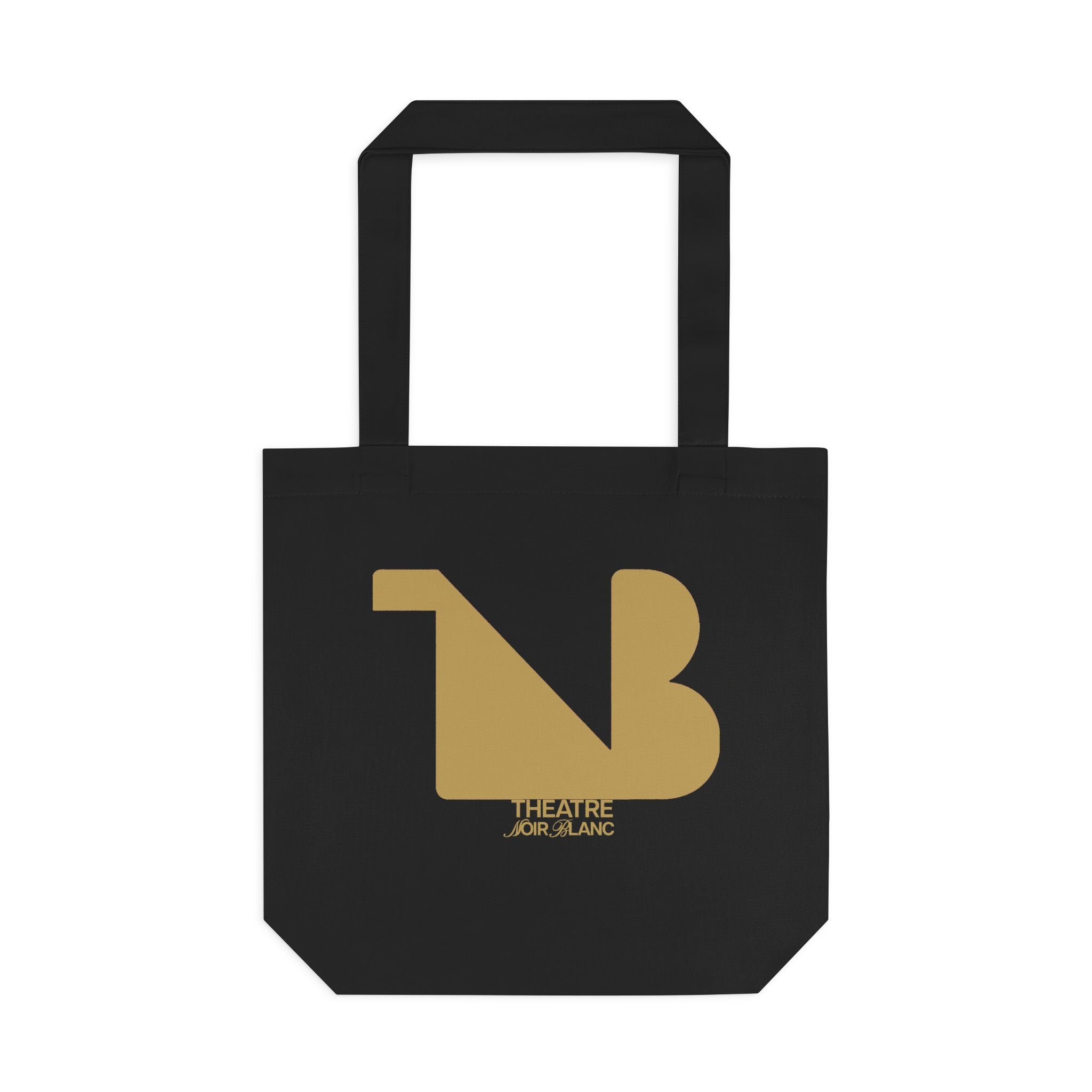 Noir Aesthetic Canvas Tote Bag — THEATRE NOIR BLANC | Theatre-Inspired Fashion