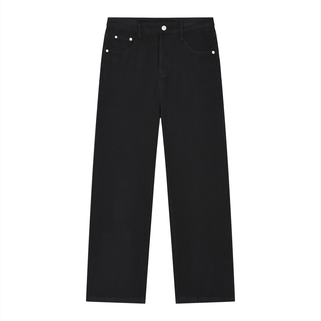 Men’s Vintage Wash 5-Pocket Straight-Leg Pants