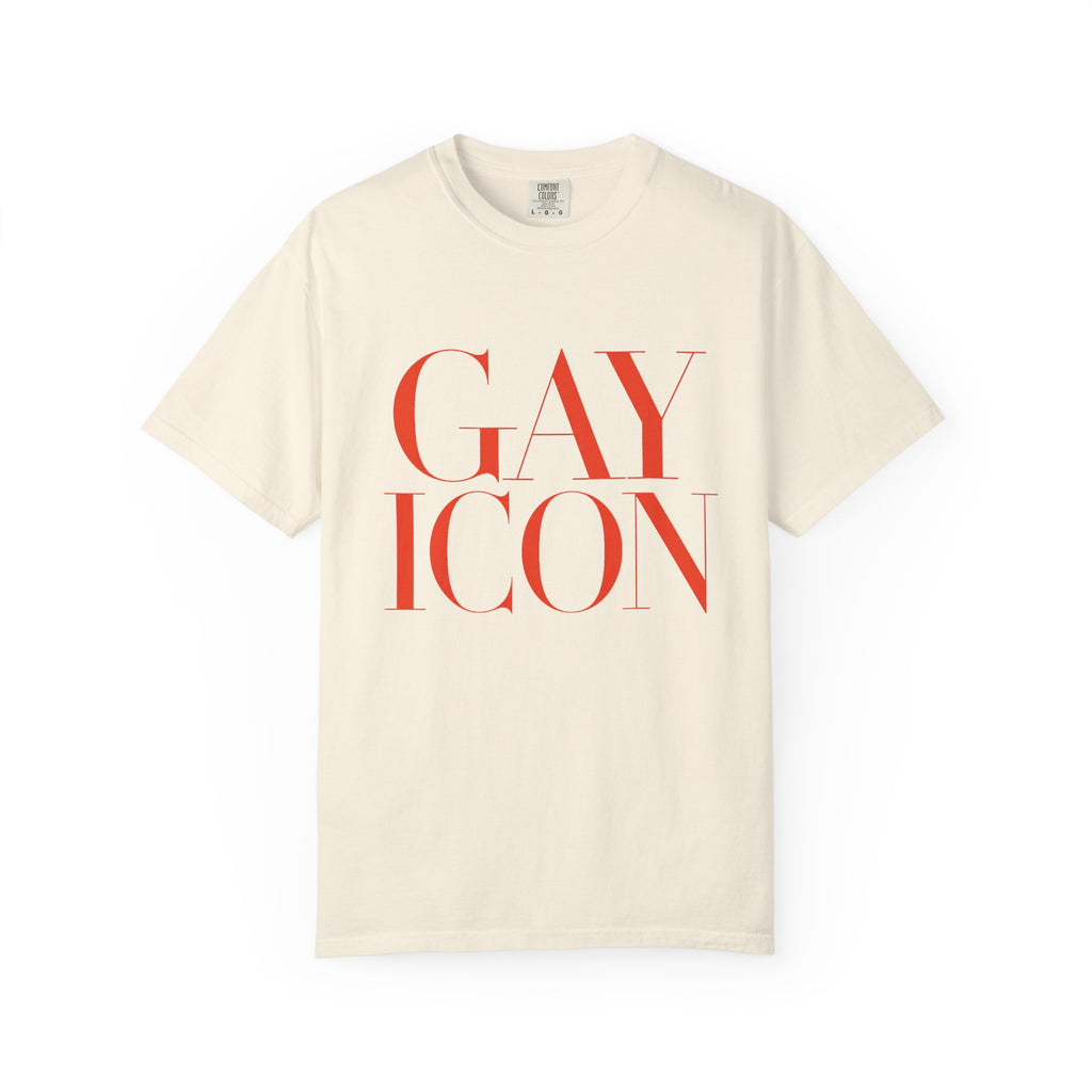 Crewneck Relaxed Fit Tee Shirt | GAY ICON | GAY ICON COLLECTION