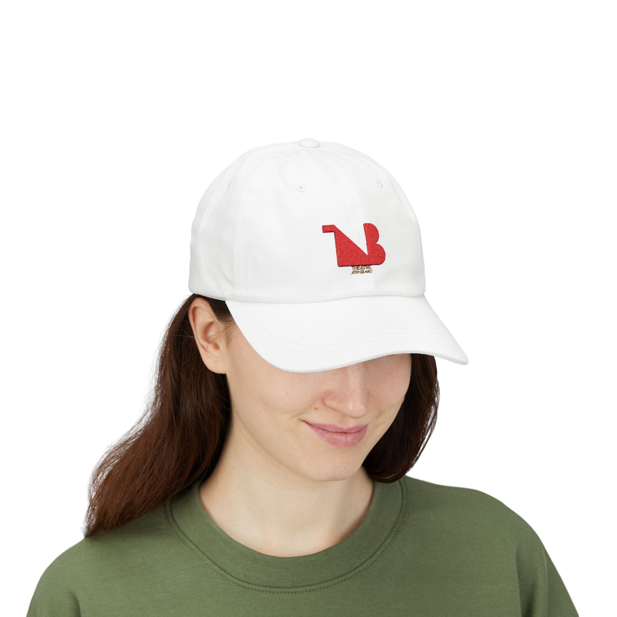 THEATRE NOIR BLANC Embroidered Signature Baseball Cap
