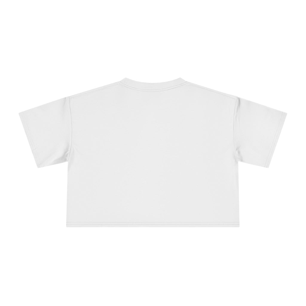 Women's Crewneck Cropped Signature Tee THEATRE NOIR BLANC - Black Logo