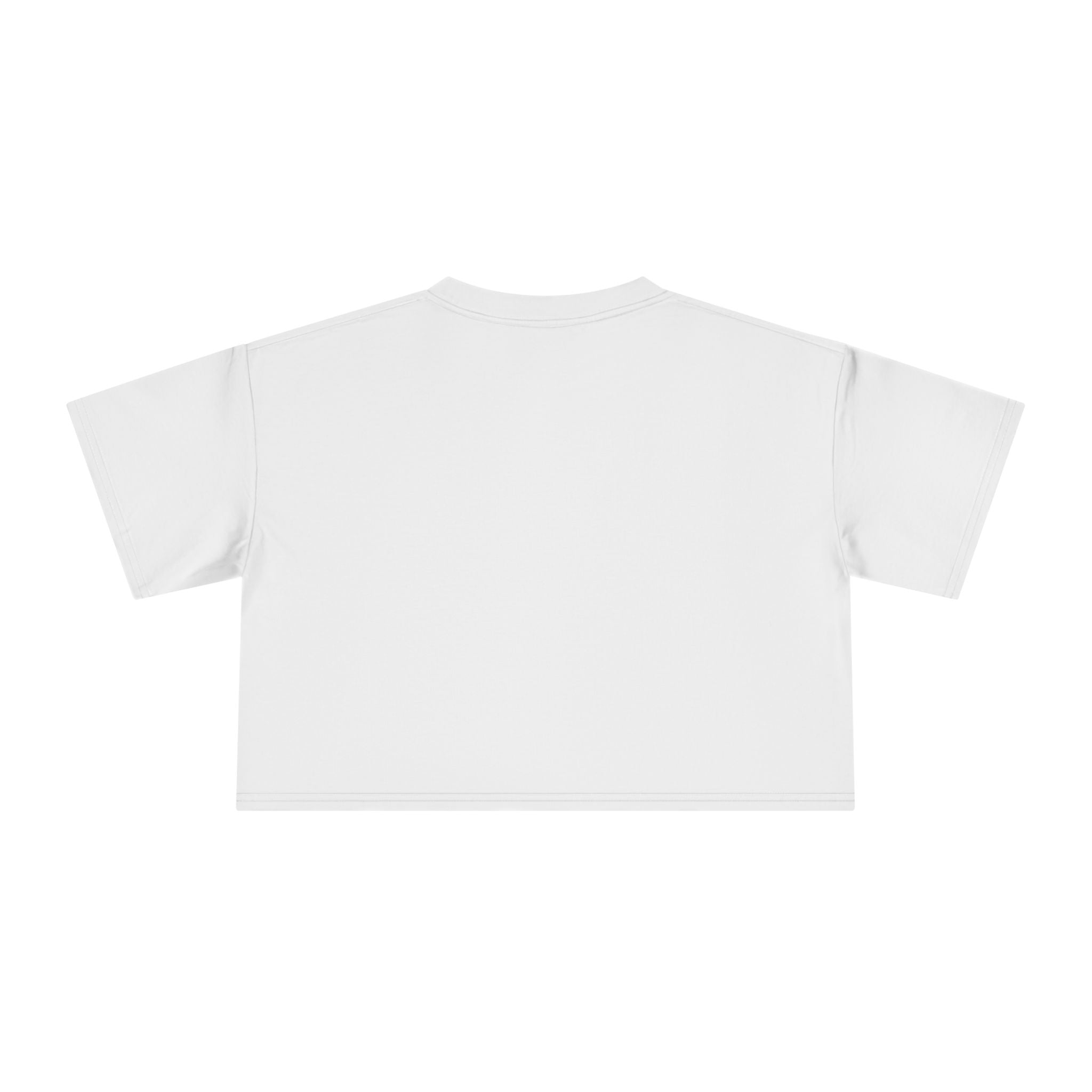 Women's Crewneck Cropped Signature Tee THEATRE NOIR BLANC - Black Logo
