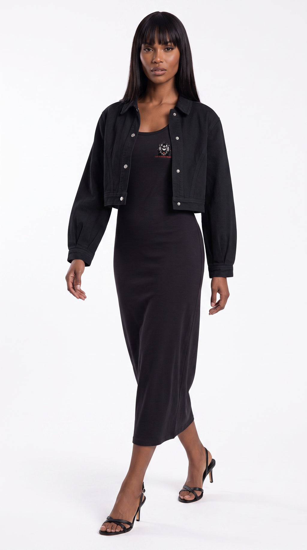 Women's Slim Sleeveless Dress | LES ÉTOILES NOIRES