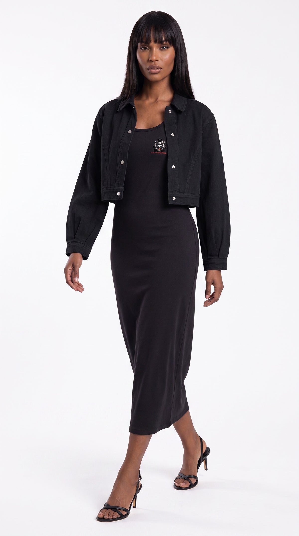 Women's Slim Sleeveless Dress | LES ÉTOILES NOIRES