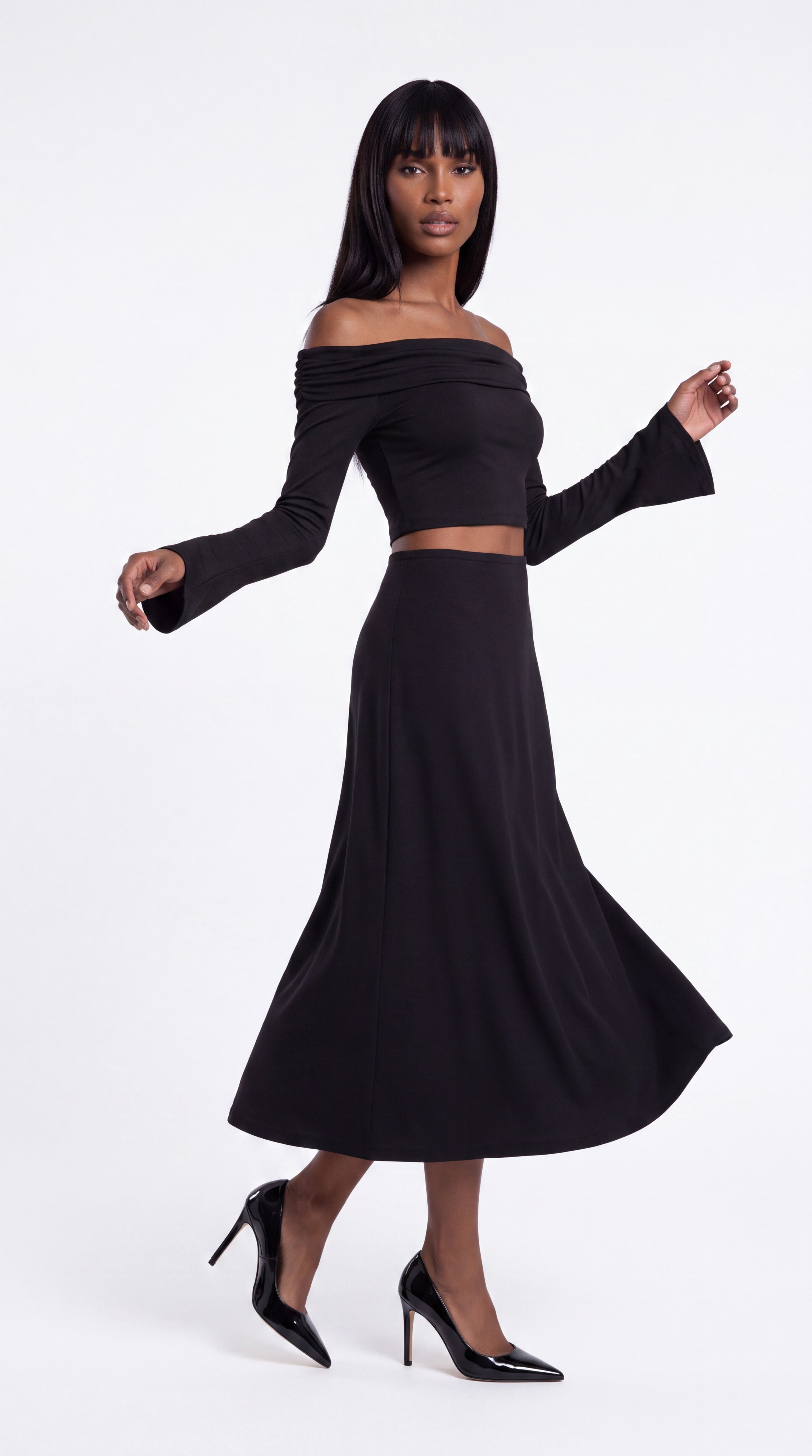 Women's Knit Maxi Skirt – TNB-Shop-Store