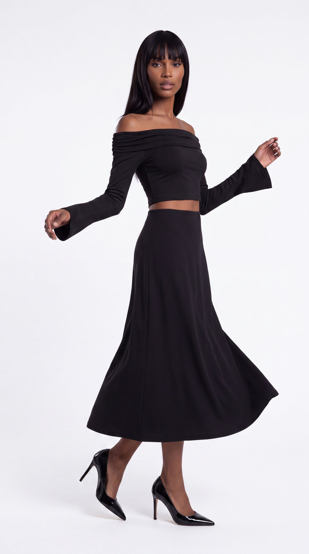 Women's Knit Maxi Skirt