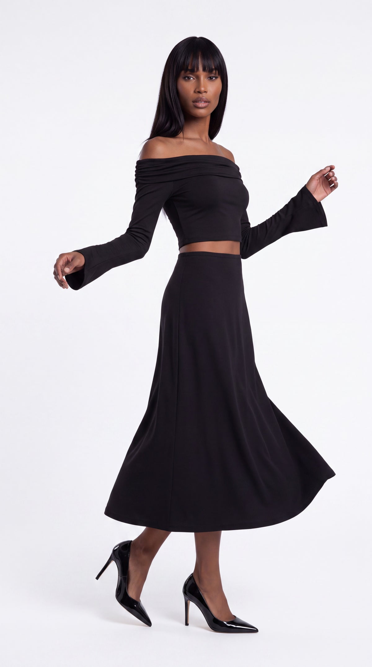Women's Knit Maxi Skirt