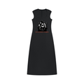 Women's Slim Sleeveless Dress | LES ÉTOILES NOIRES | LE SALON COLLECTION