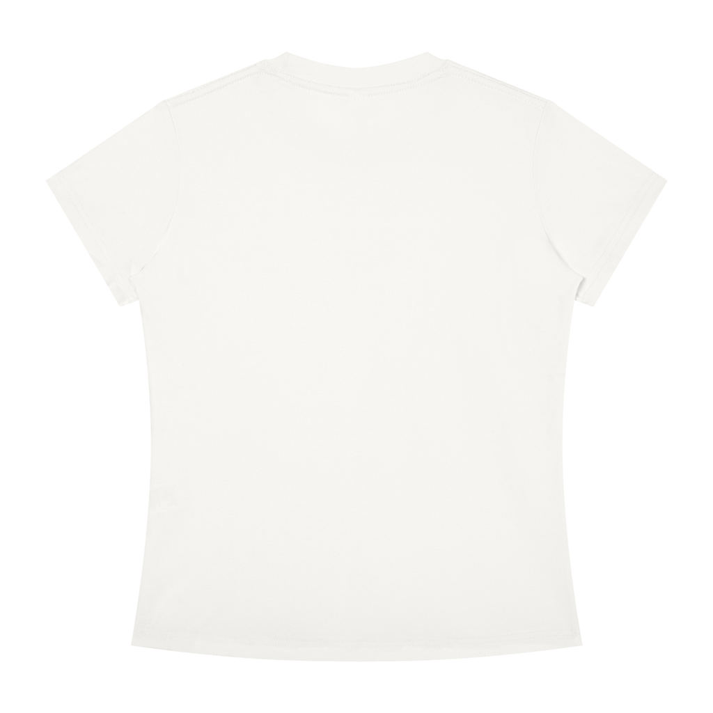 Women's Slim Fit Crewneck Tee Red Logo
