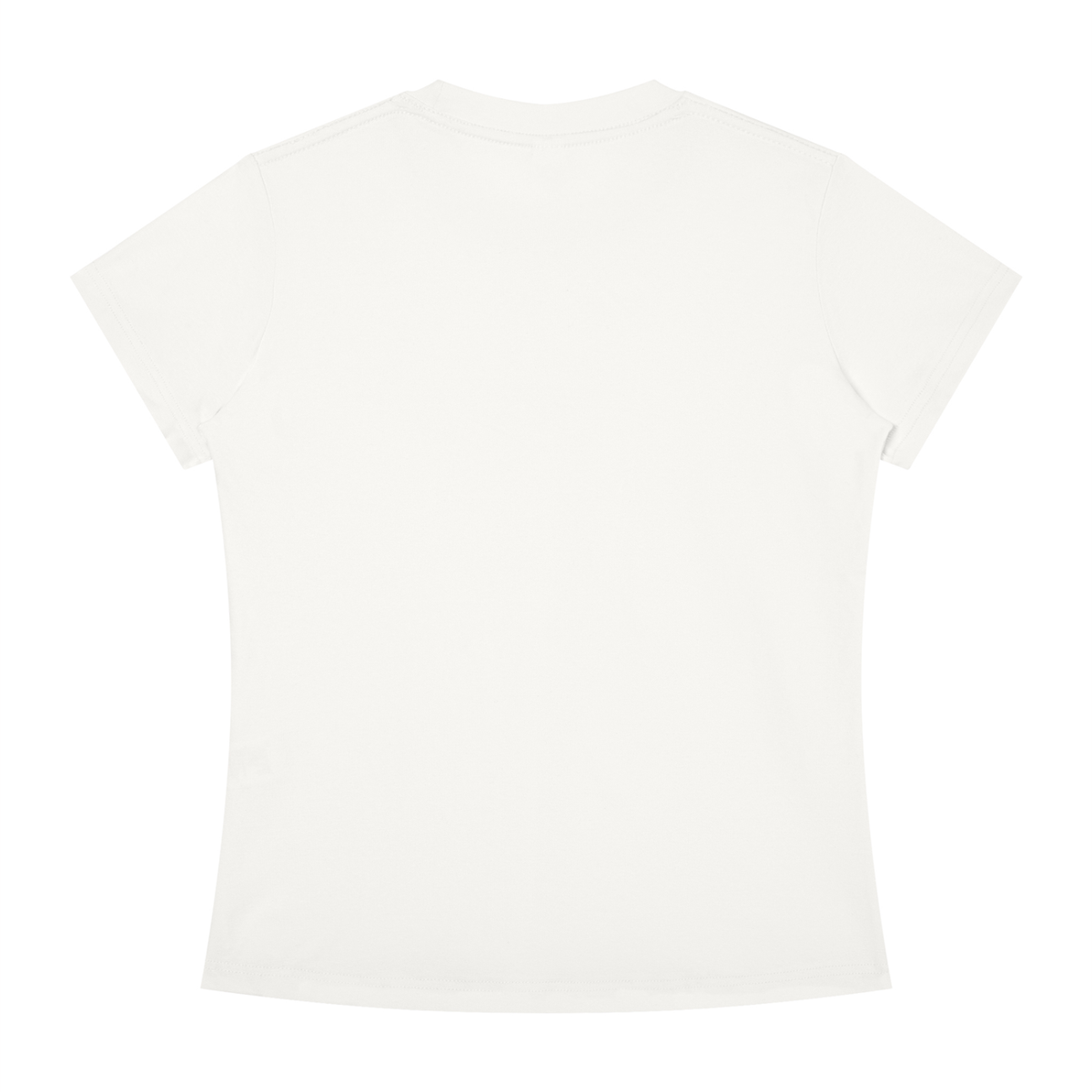 Women's Slim Fit Crewneck Tee Red Logo