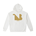 Unisex Heavyweight 100% Cotton Hoodie Gold Logo