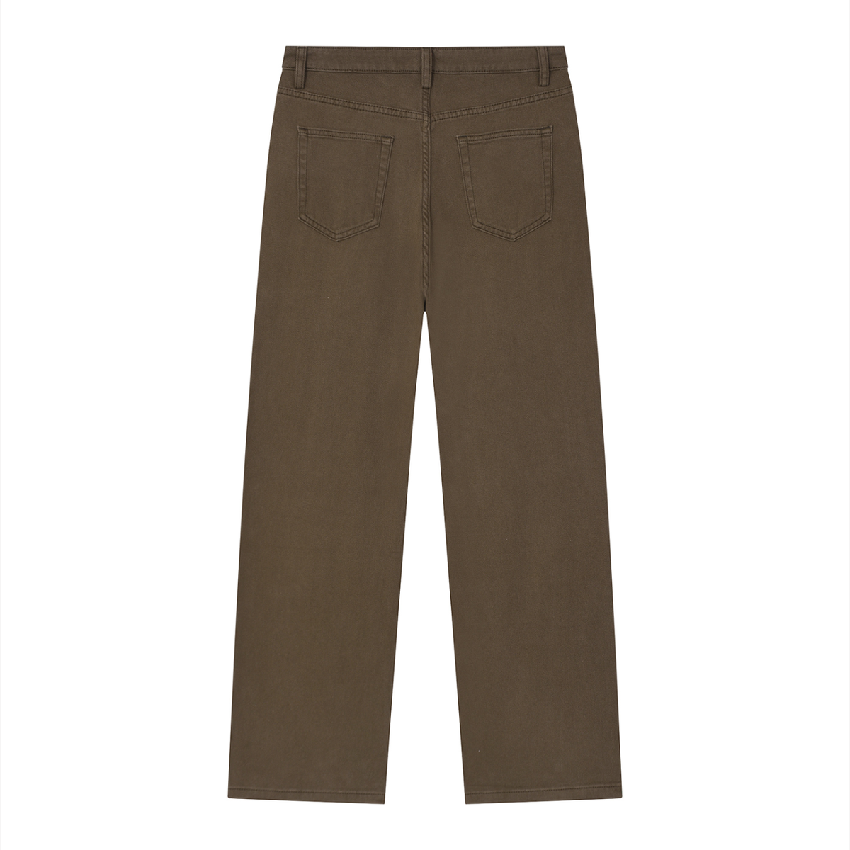 Men’s Vintage Wash 5-Pocket Straight-Leg Pants