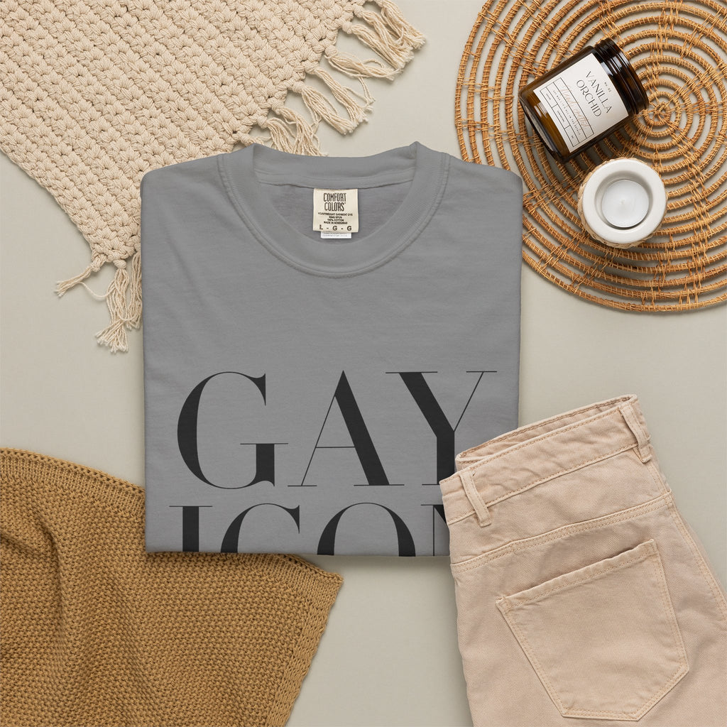 Rundhals-T-Shirt in lockerer Passform | GAY ICON | GAY ICON KOLLEKTION