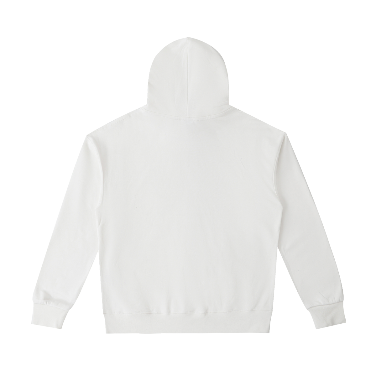 Unisex Heavyweight 100% Cotton Hoodie Red Logo