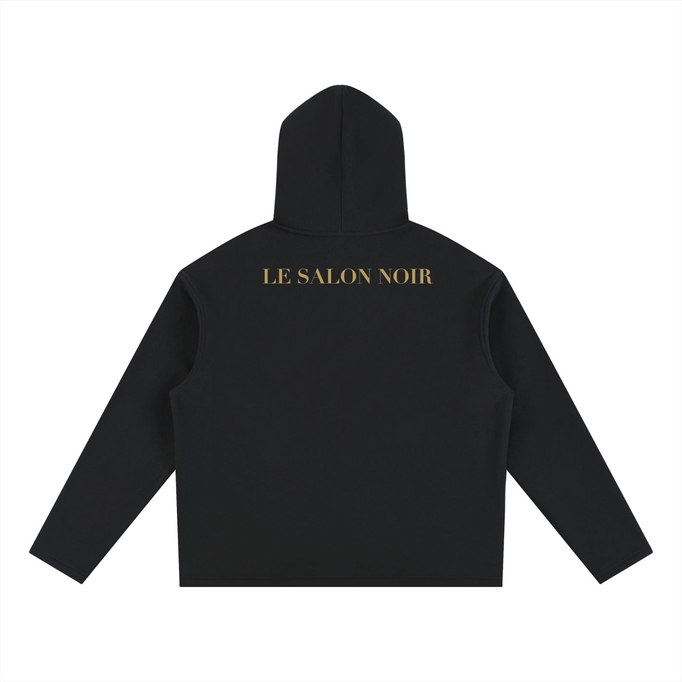 Oversized Fleece Hoodie — DIVA IN PROGRESS | Premium Noir Streetwear