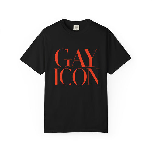 Crewneck Relaxed Fit Tee Shirt | GAY ICON | GAY ICON COLLECTION