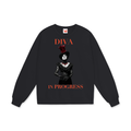 Drop Shoulder Sweatshirt — DIVA IN PROGRESS | Theatre-Inspired Fashion