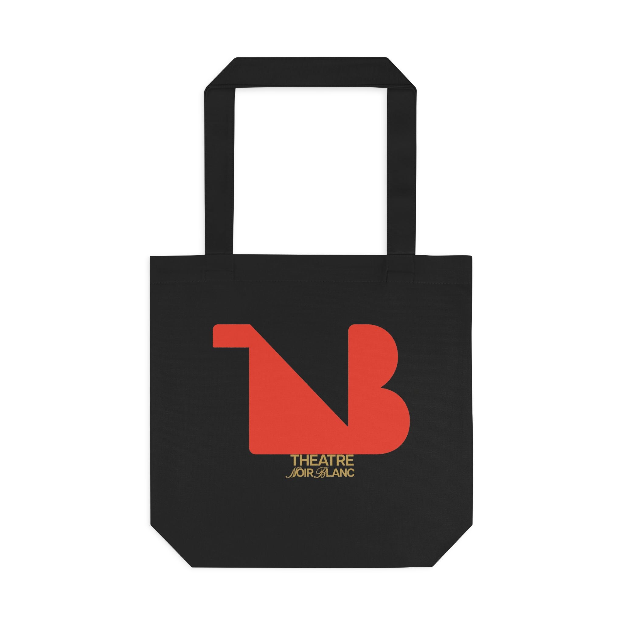Noir Aesthetic Canvas Tote Bag — THEATRE NOIR BLANC | Theatre-Inspired Fashion