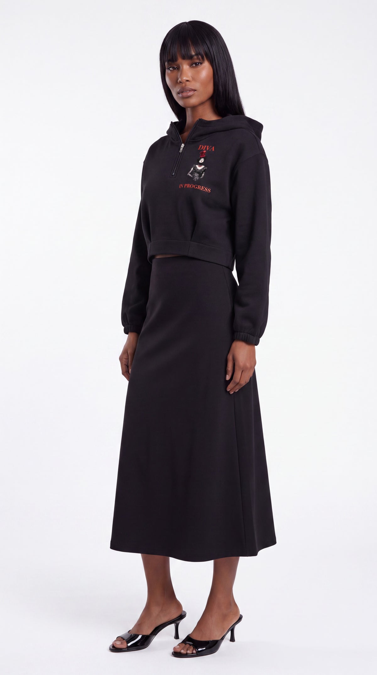 Women's Knit Maxi Skirt